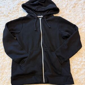 Primark Black Hoodie with Zipper